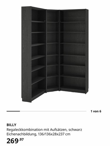 Ikea billy regaleckkombination - billy,